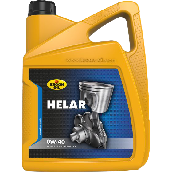 Моторное масло KROON-OIL Helar 0W40, 5л